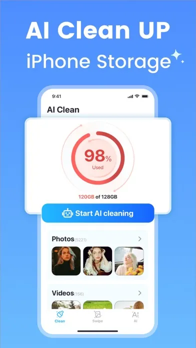 AI Phone Cleaner・Photo Swipe应用截图