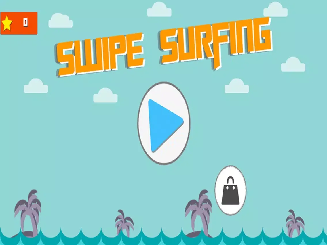 Tangkapan skrin Swipe Flip Surfing & Diving iPad 