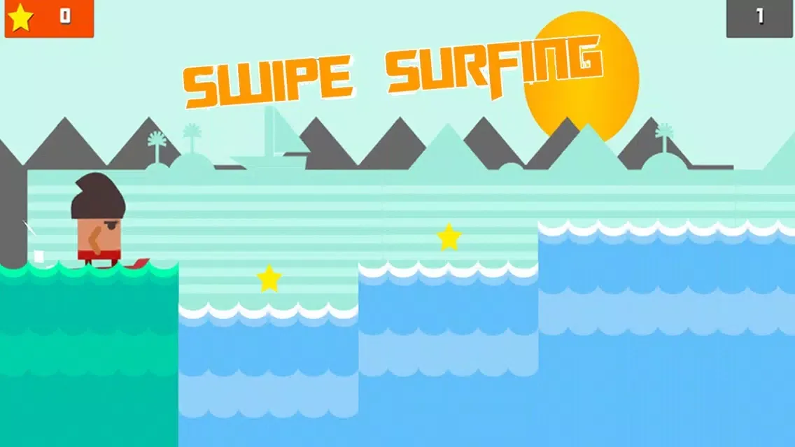 Tangkapan skrin Swipe Flip Surfing & Diving