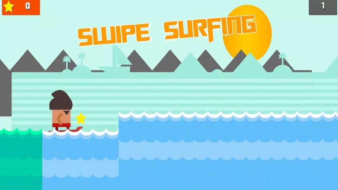 Tangkapan skrin Swipe Flip Surfing & Diving