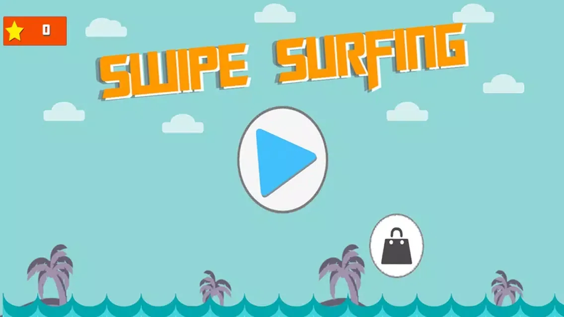 Tangkapan skrin Swipe Flip Surfing & Diving