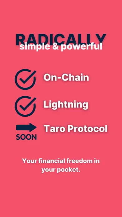 DFX BTC Taproot Asset Wallet Ekran Görüntüleri
