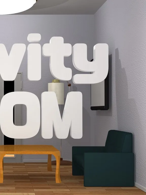 Screenshot di Escape games "Gravity Room" iPad 