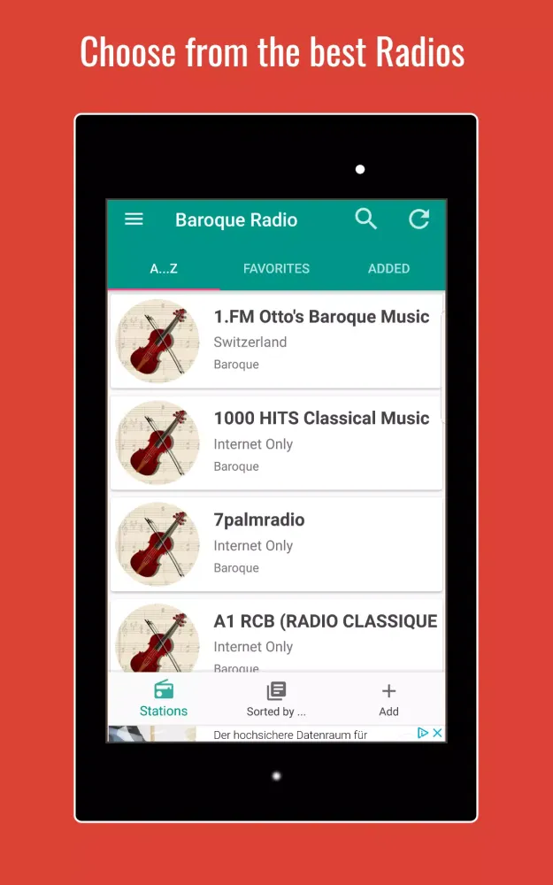 Baroque Music Radio Worldwide スクリーンショット