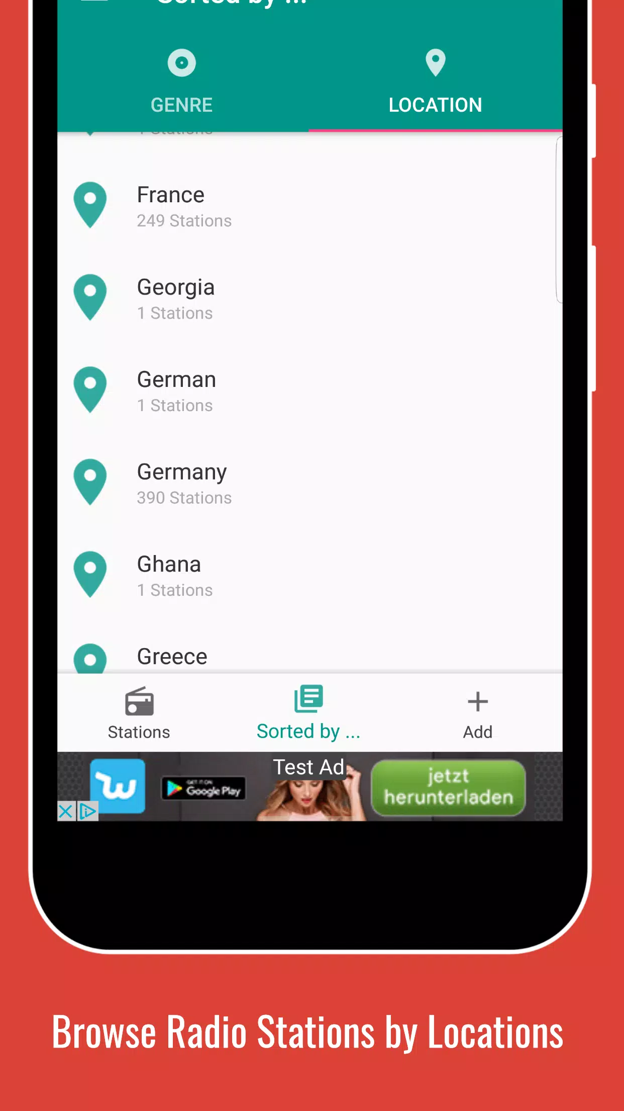 RnB Radio Screenshots