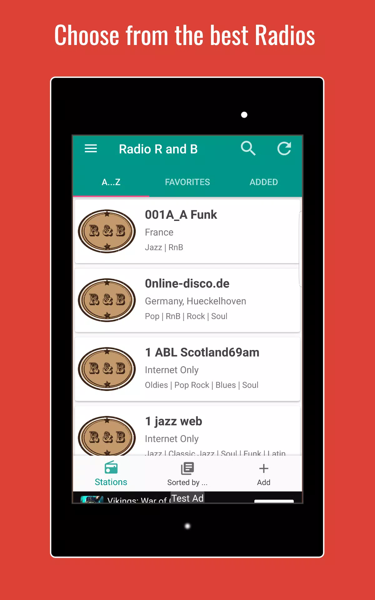 RnB Radio Screenshots