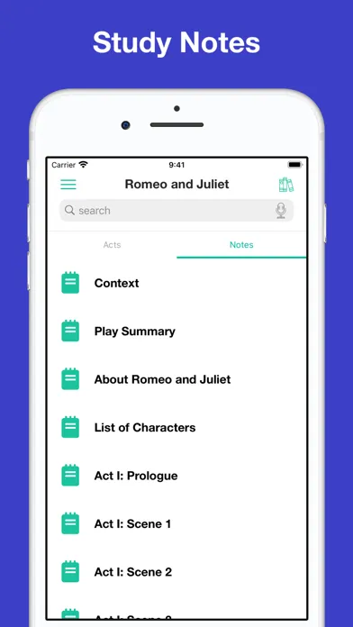 صور Romeo and Juliet: study notes