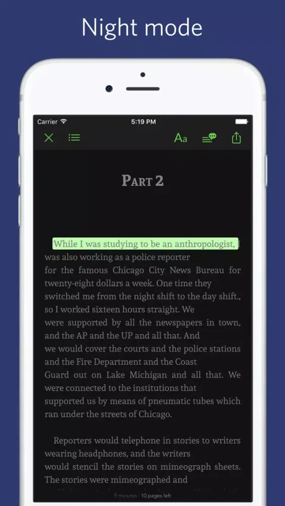 Slaughterhouse Five - notes, sync transcript Screenshots