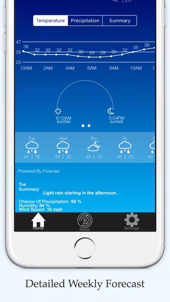 Synoptic - Weather Radar, Forecast, Storm Warnings स्क्रीनशॉट