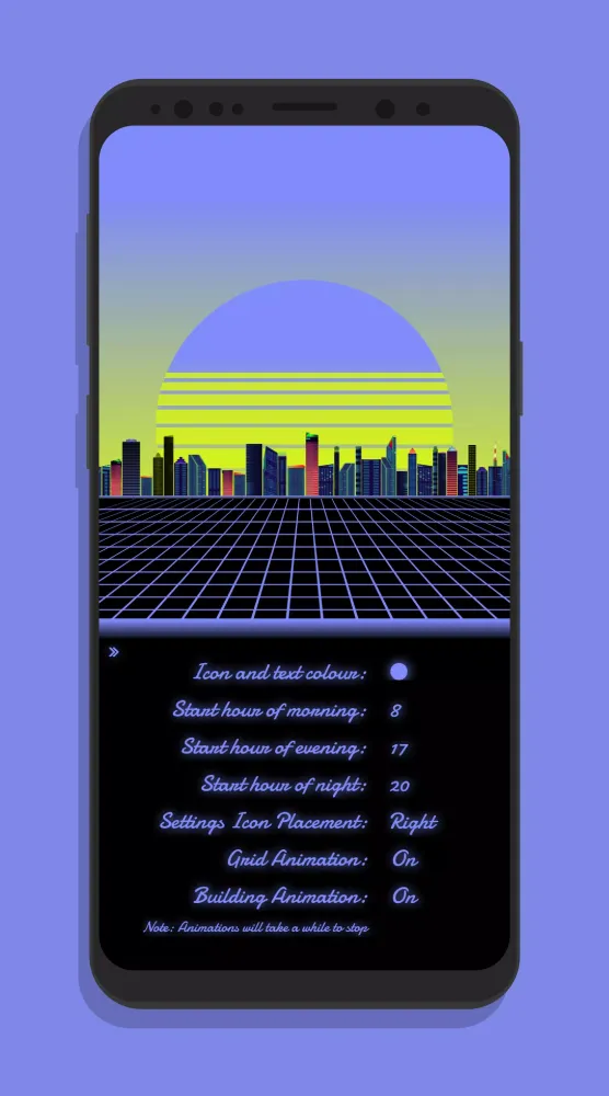 Synth for KLWP Screenshots