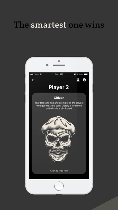 Tangkapan skrin Mafia: Cards for the game