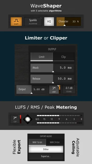 Screenshot di Trinity | Audio Mastering