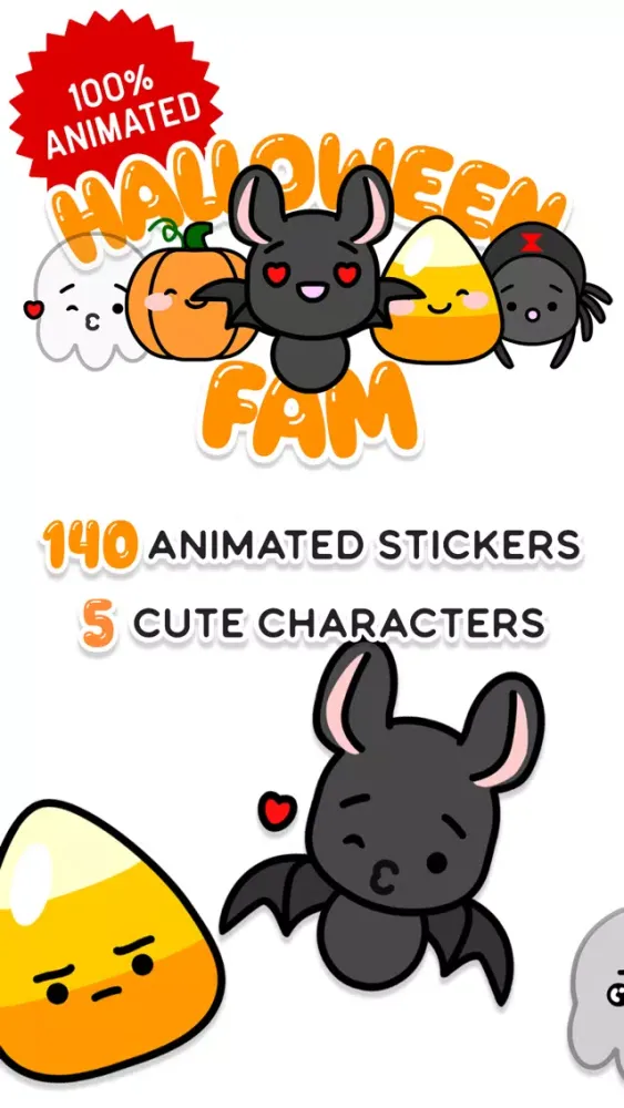 صور Halloween Fam Animated Emoji