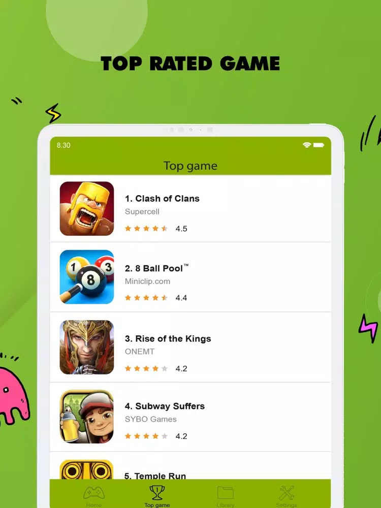 HappyMod - Game Tracker Apps iPad  スクリーンショット