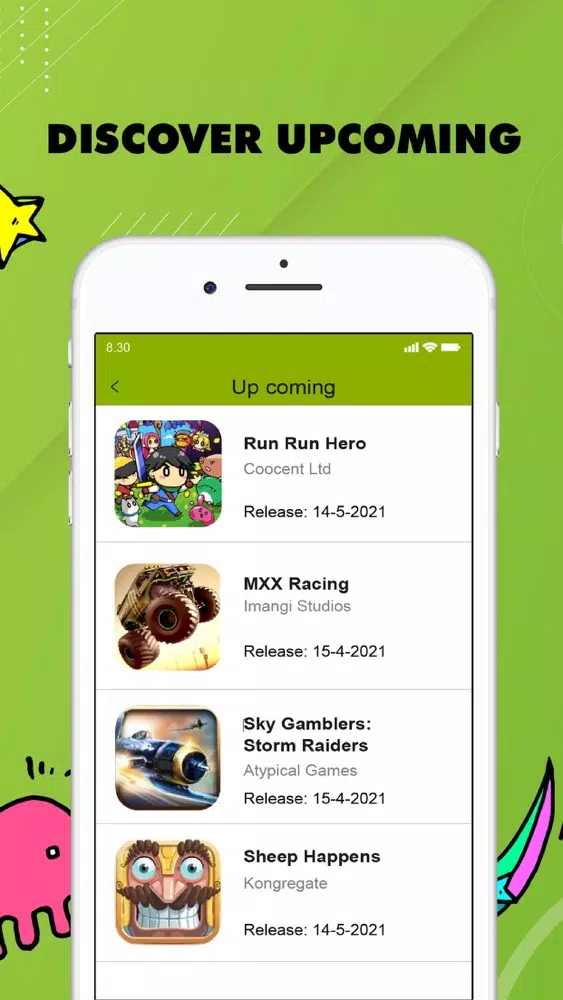 HappyMod - Game Tracker Apps スクリーンショット