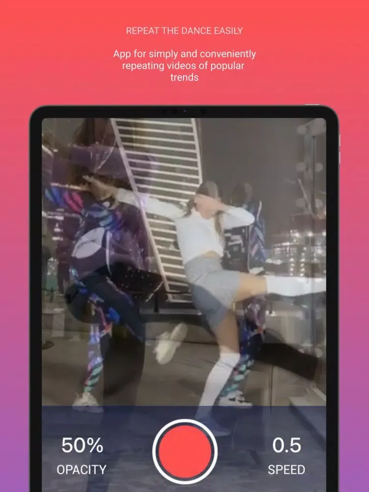 2dance - copy the dance easily iPad  Screenshots