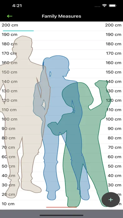 Ảnh chụp màn hình của Height Comparison: Hikaku