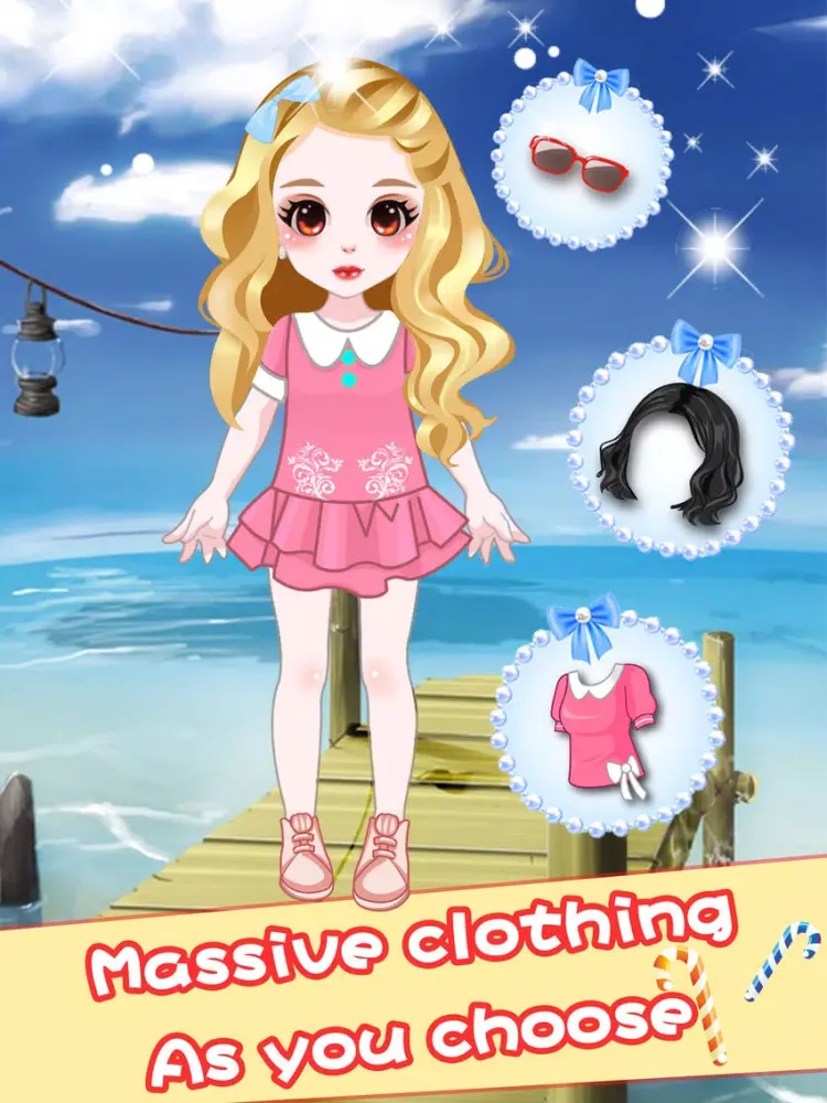 Captures d'écran de Summer Night Prom - Kids Funny Games iPad 