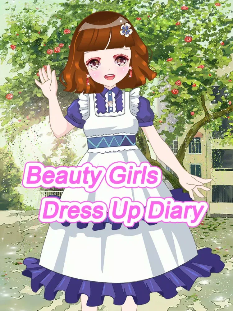 Beauty Girl Dress Up Diary -fun girl games iPad 应用截图