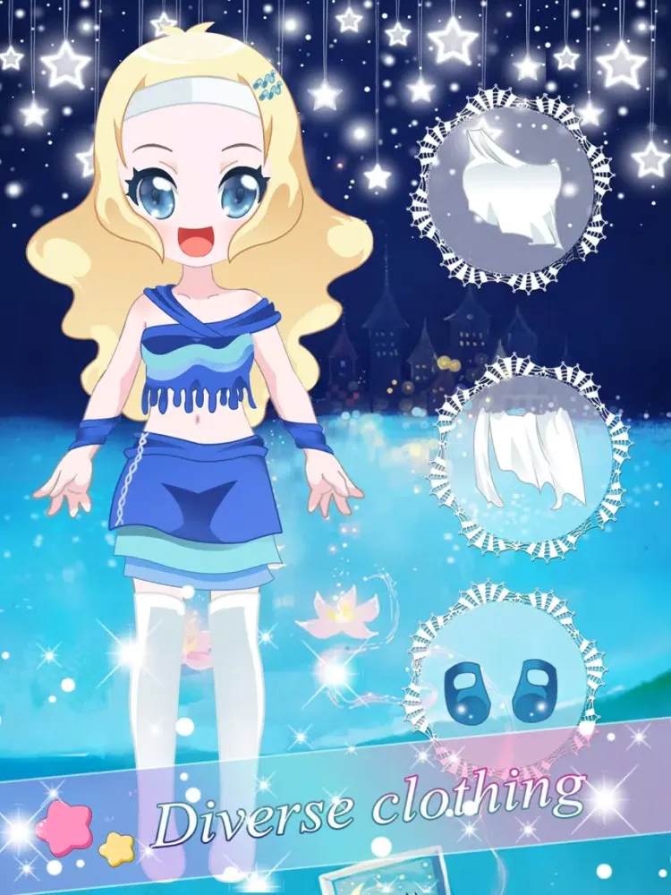 صور Constellations theme dress－Free fashion gam iPad 