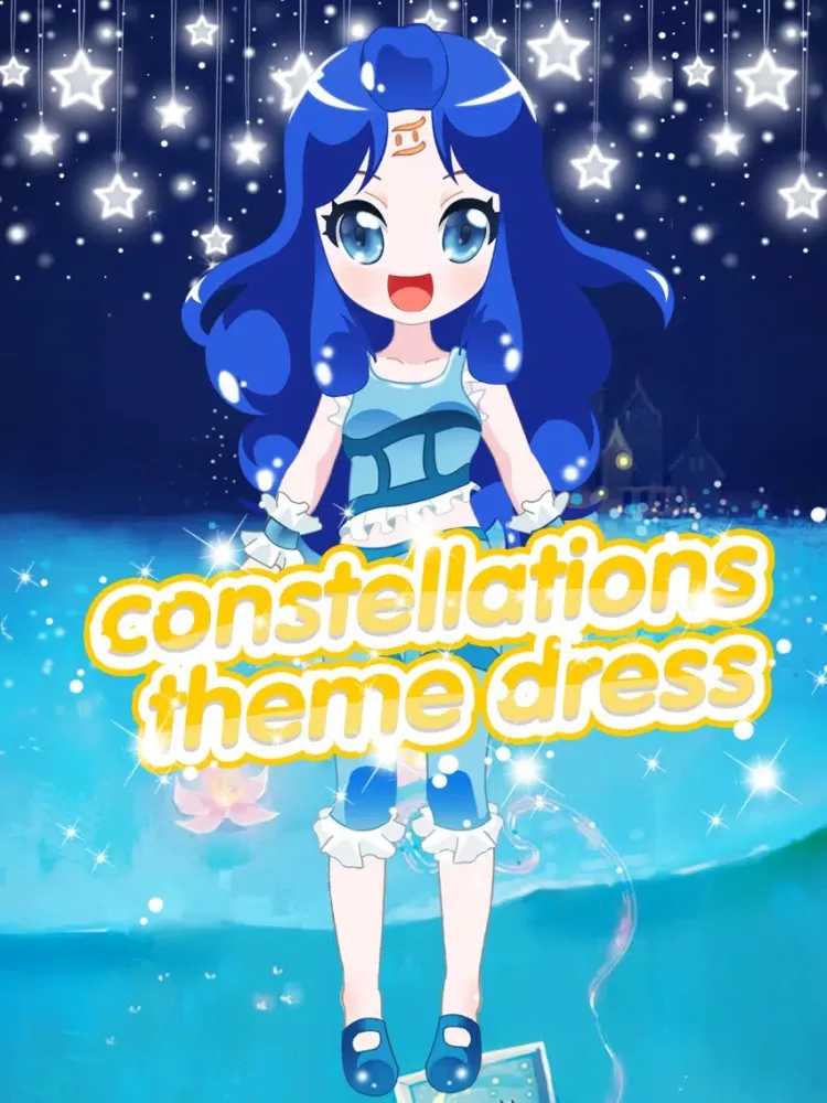 صور Constellations theme dress－Free fashion gam iPad 