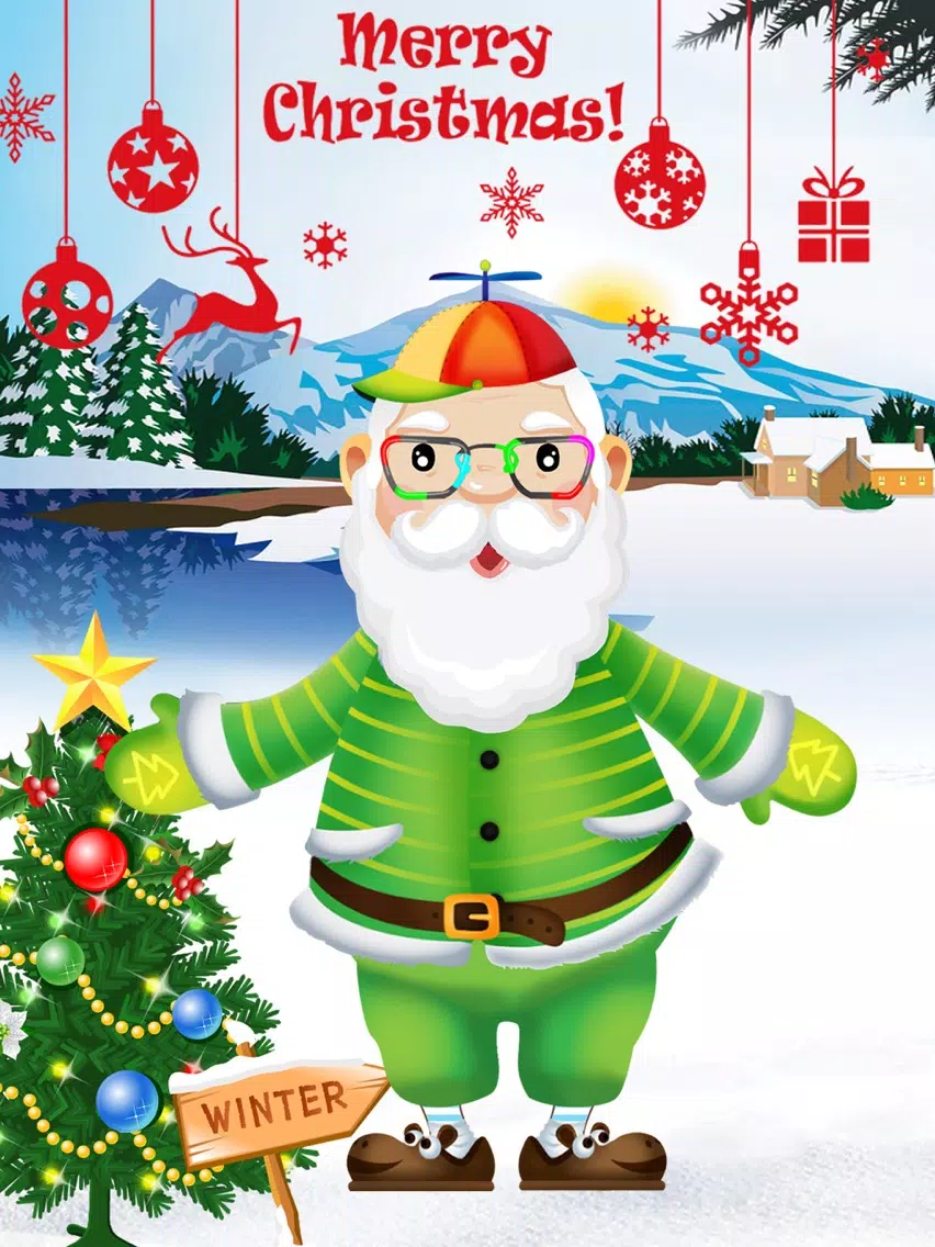 Surprise gift Santa Claus-dress up Games for girls iPad  स्क्रीनशॉट