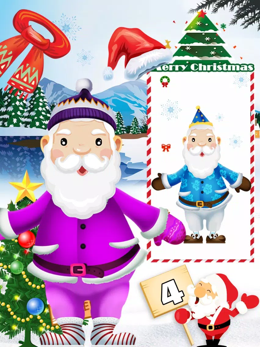 Surprise gift Santa Claus-dress up Games for girls iPad  स्क्रीनशॉट