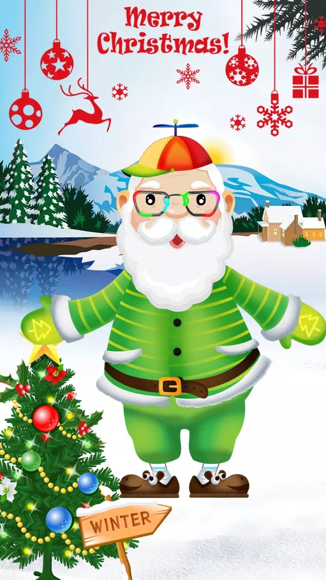 Surprise gift Santa Claus-dress up Games for girls स्क्रीनशॉट