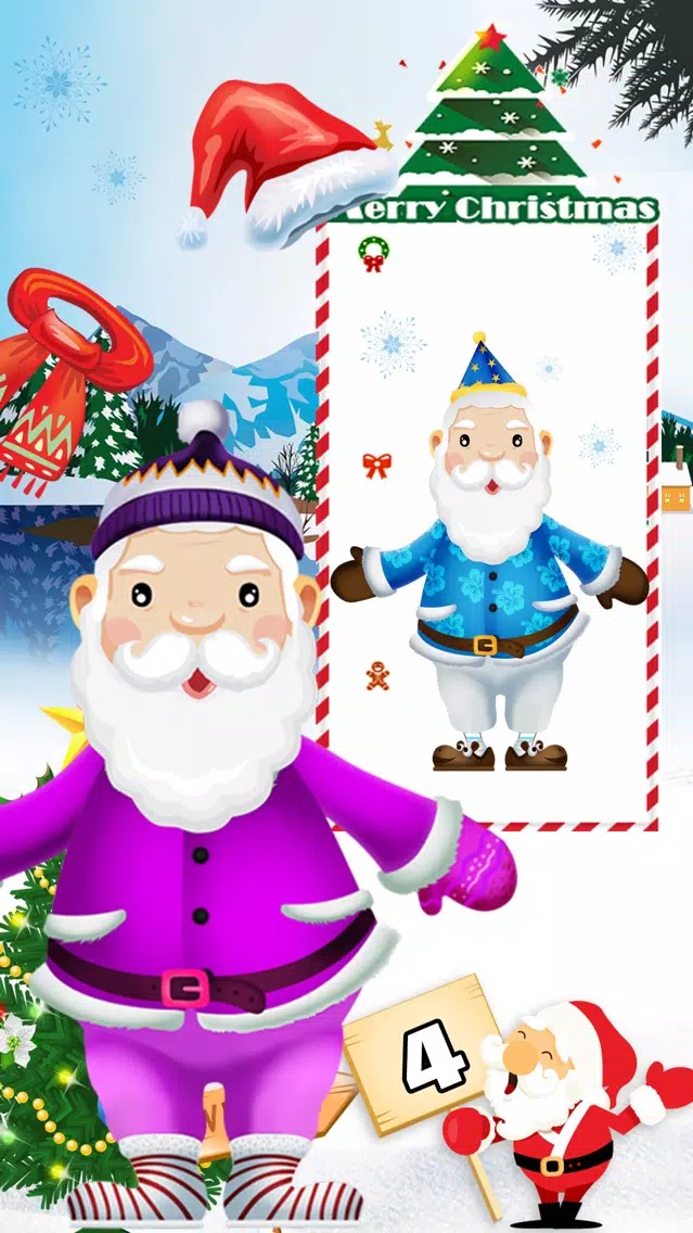 Surprise gift Santa Claus-dress up Games for girls स्क्रीनशॉट