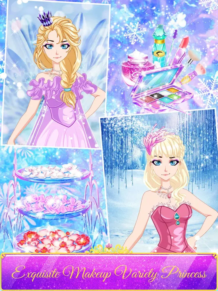 Princess gorgeous wardrobe-Kids Makeup Salon Games iPad  Screenshots