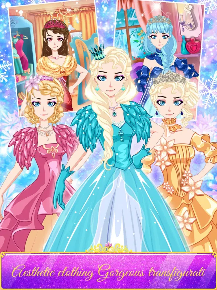 Princess gorgeous wardrobe-Kids Makeup Salon Games iPad  Screenshots