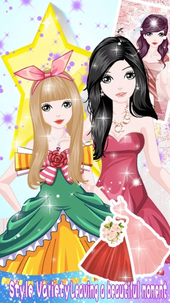 Princess New Clothes - Chic Girl Makeover Game Ekran Görüntüleri