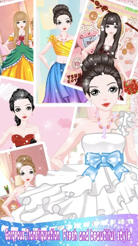 Princess New Clothes - Chic Girl Makeover Game Ekran Görüntüleri