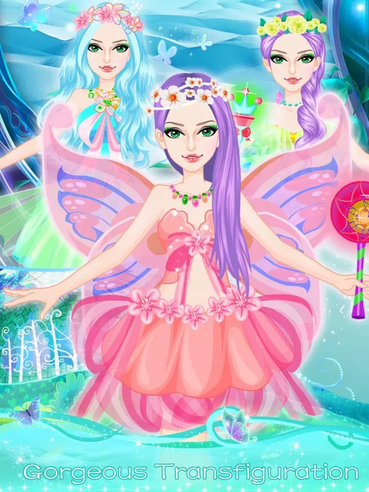 Zrzuty ekranu Fairy Elf princess - Dream girls games iPad 