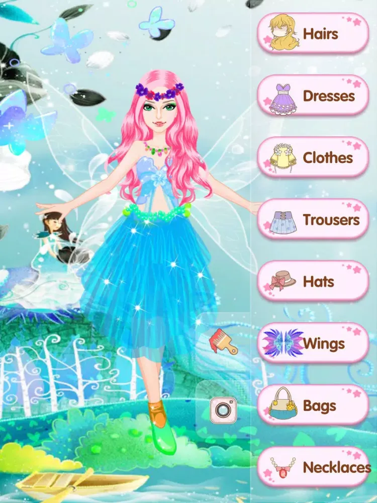 Zrzuty ekranu Fairy Elf princess - Dream girls games iPad 