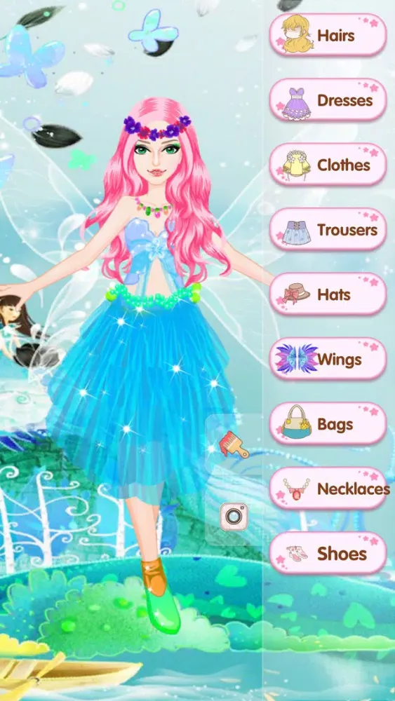Zrzuty ekranu Fairy Elf princess - Dream girls games