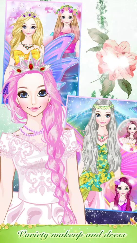 Makeover Elf Princess - Miss Beauty Queen Salon سکرین شاٹس
