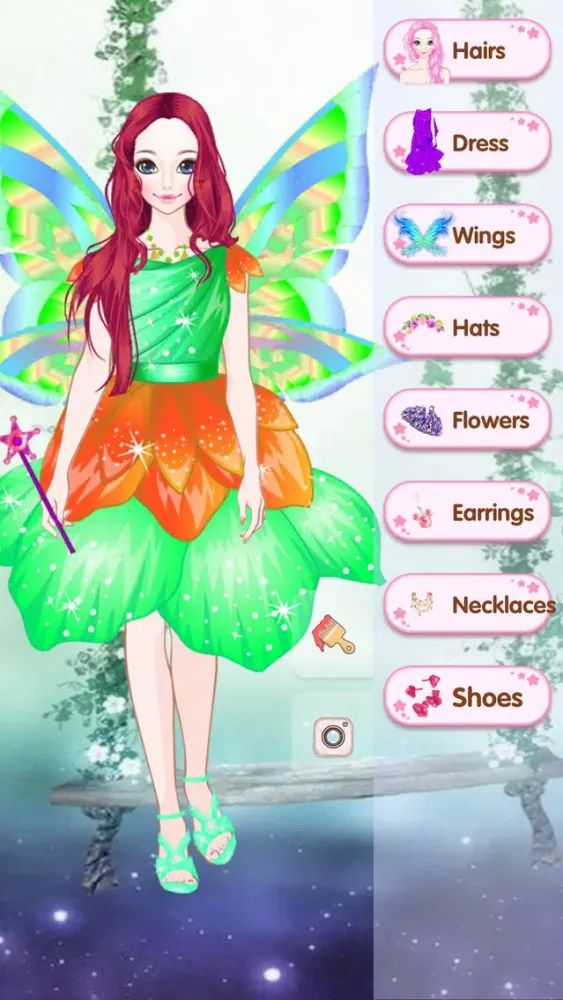 Makeover Elf Princess - Miss Beauty Queen Salon سکرین شاٹس