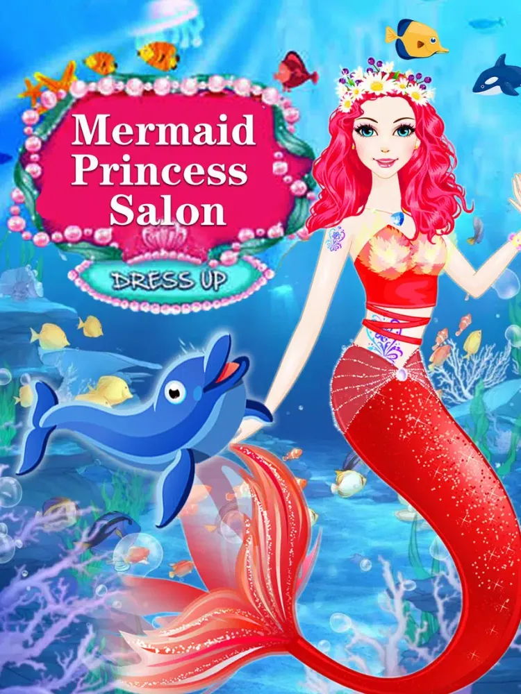 Capturas de pantalla de Mermaid Princess Salon - Miss Beauty Queen Salon iPad 