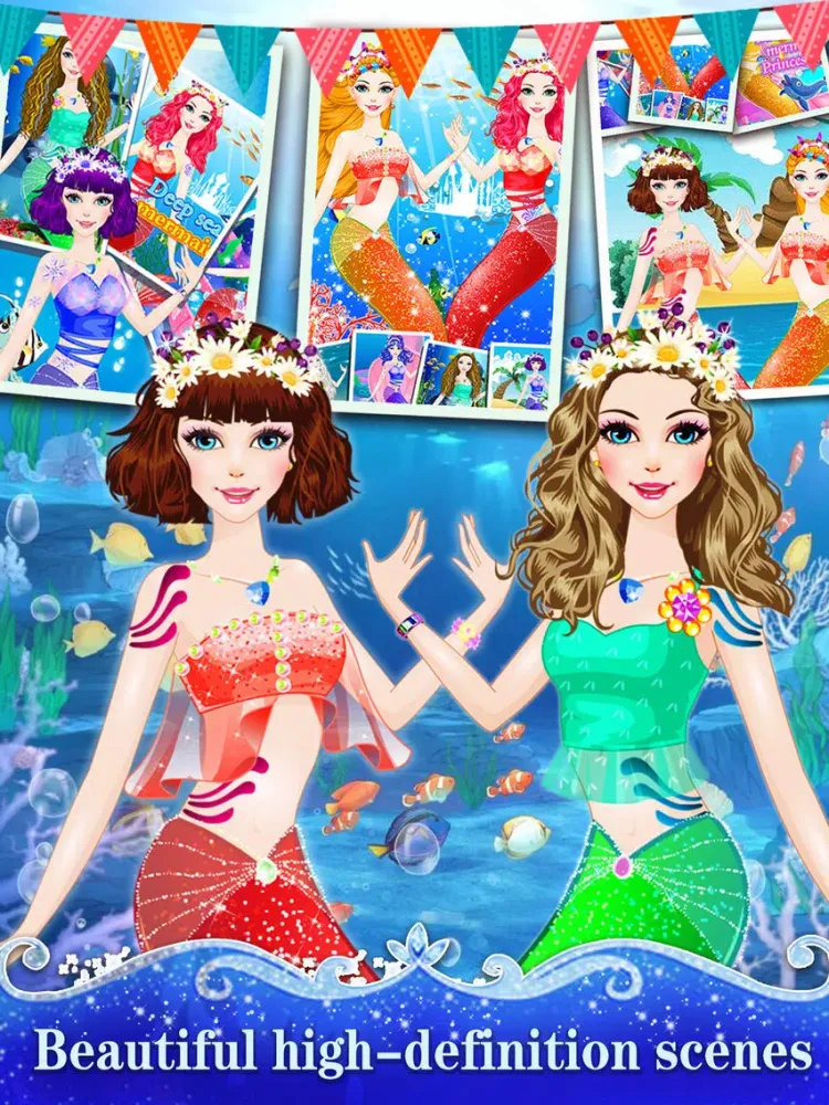 Capturas de pantalla de Mermaid Princess Salon - Miss Beauty Queen Salon iPad 