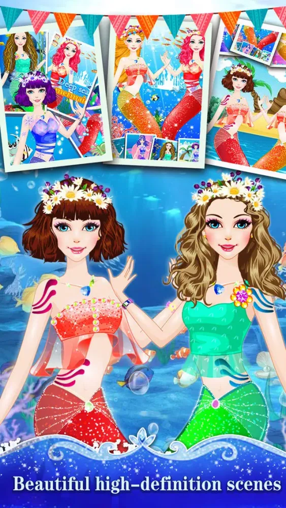 Capturas de pantalla de Mermaid Princess Salon - Miss Beauty Queen Salon