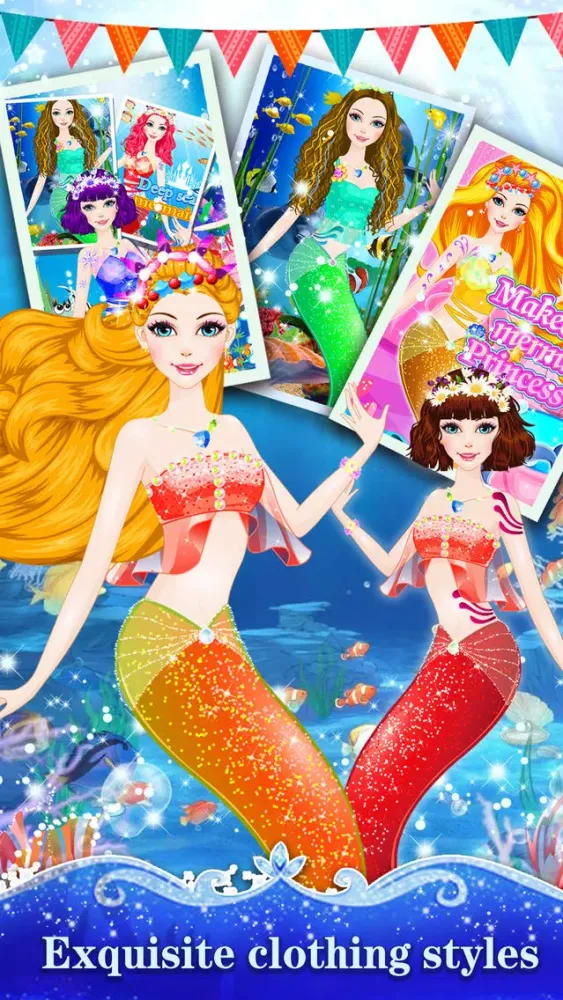 Capturas de pantalla de Mermaid Princess Salon - Miss Beauty Queen Salon