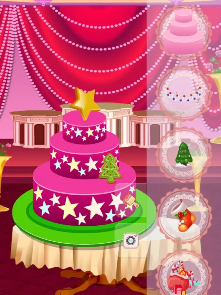 تصاویر Princess design cake - Cooking girl game iPad 