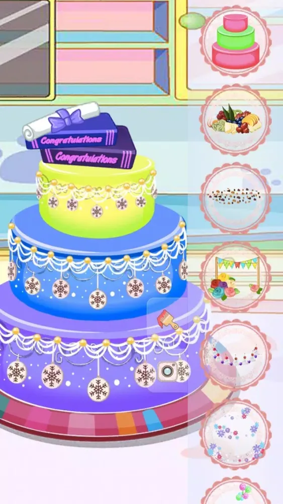 Girl Game－Birthday Cake Decorating স্ক্রিনশট