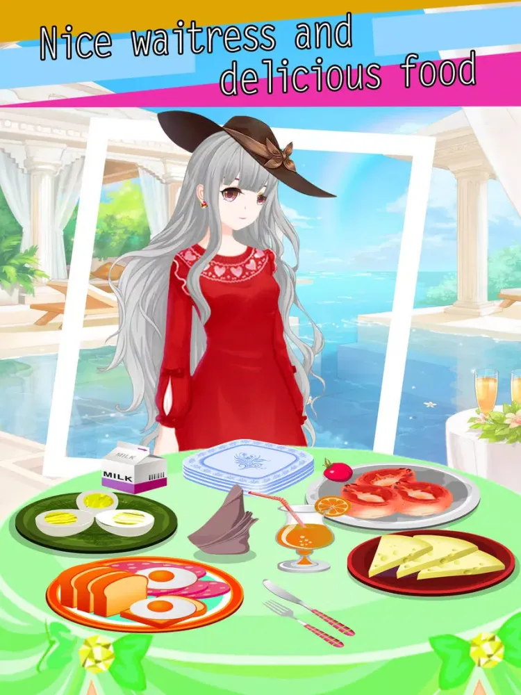 Tangkapan skrin Cooking game－Children simulate business games iPad 