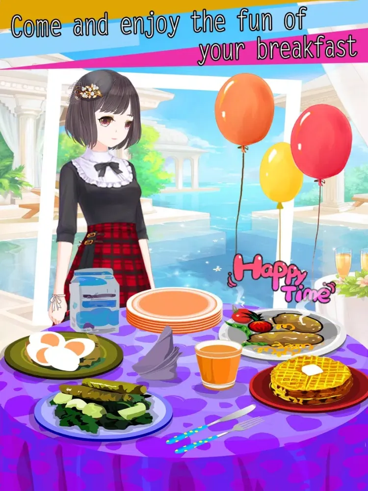 Tangkapan skrin Cooking game－Children simulate business games iPad 