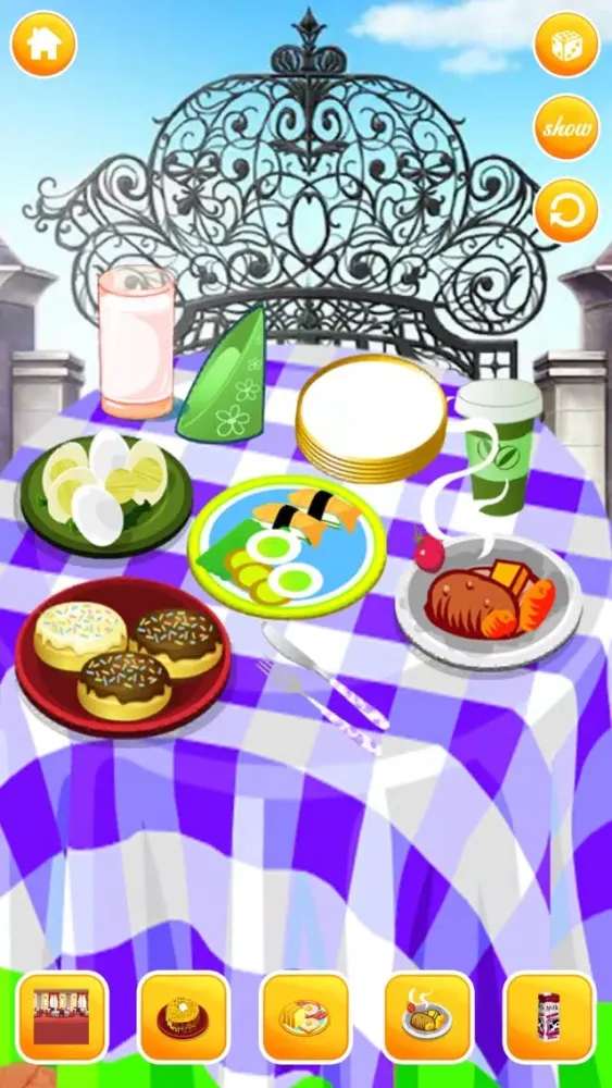 Tangkapan skrin Cooking game－Children simulate business games