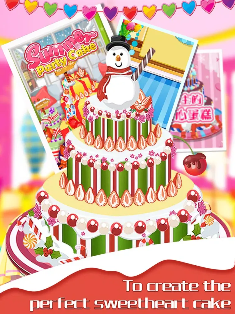 Cooking Games－Delicious cake iPad  سکرین شاٹس