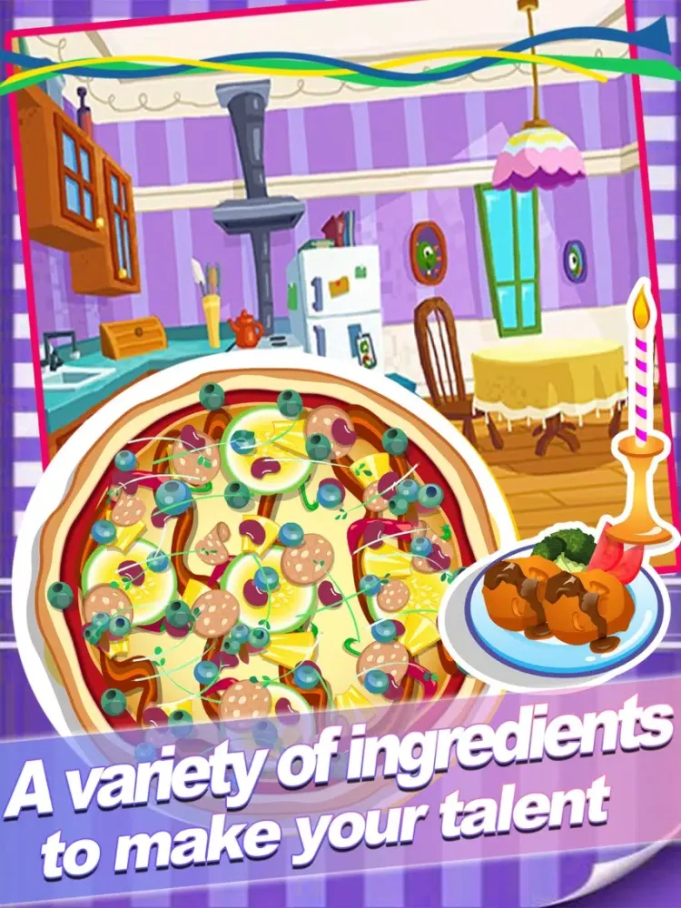 Pizza Master - cooking game for kids iPad  سکرین شاٹس