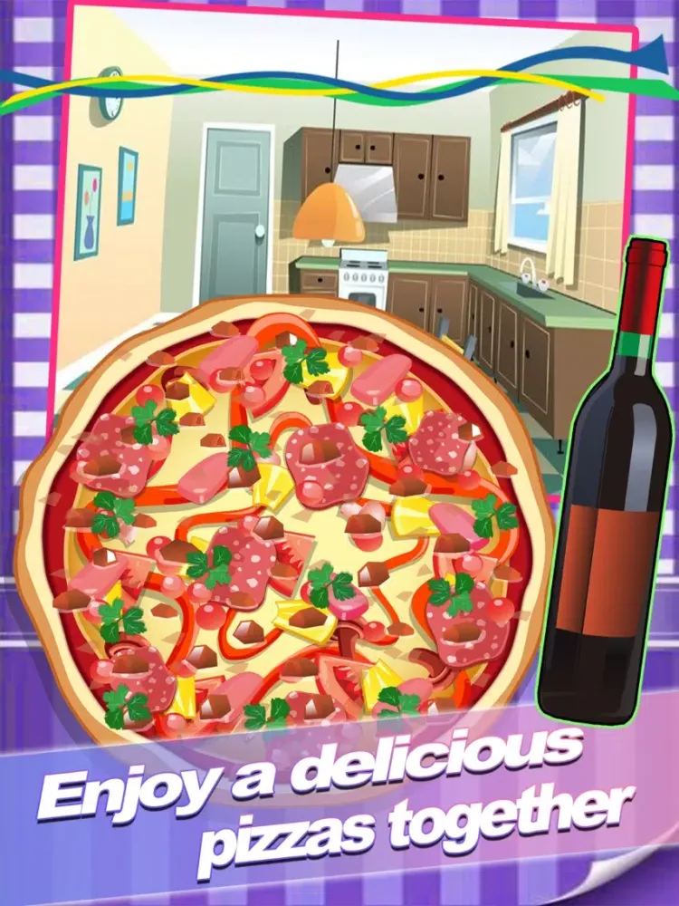 Pizza Master - cooking game for kids iPad  سکرین شاٹس